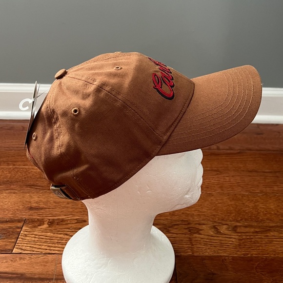 NWT- Vintage-Carhartt Since 1889 Embroidered Canvas StrapBack 2007  Hat - Picture 3 of 10
